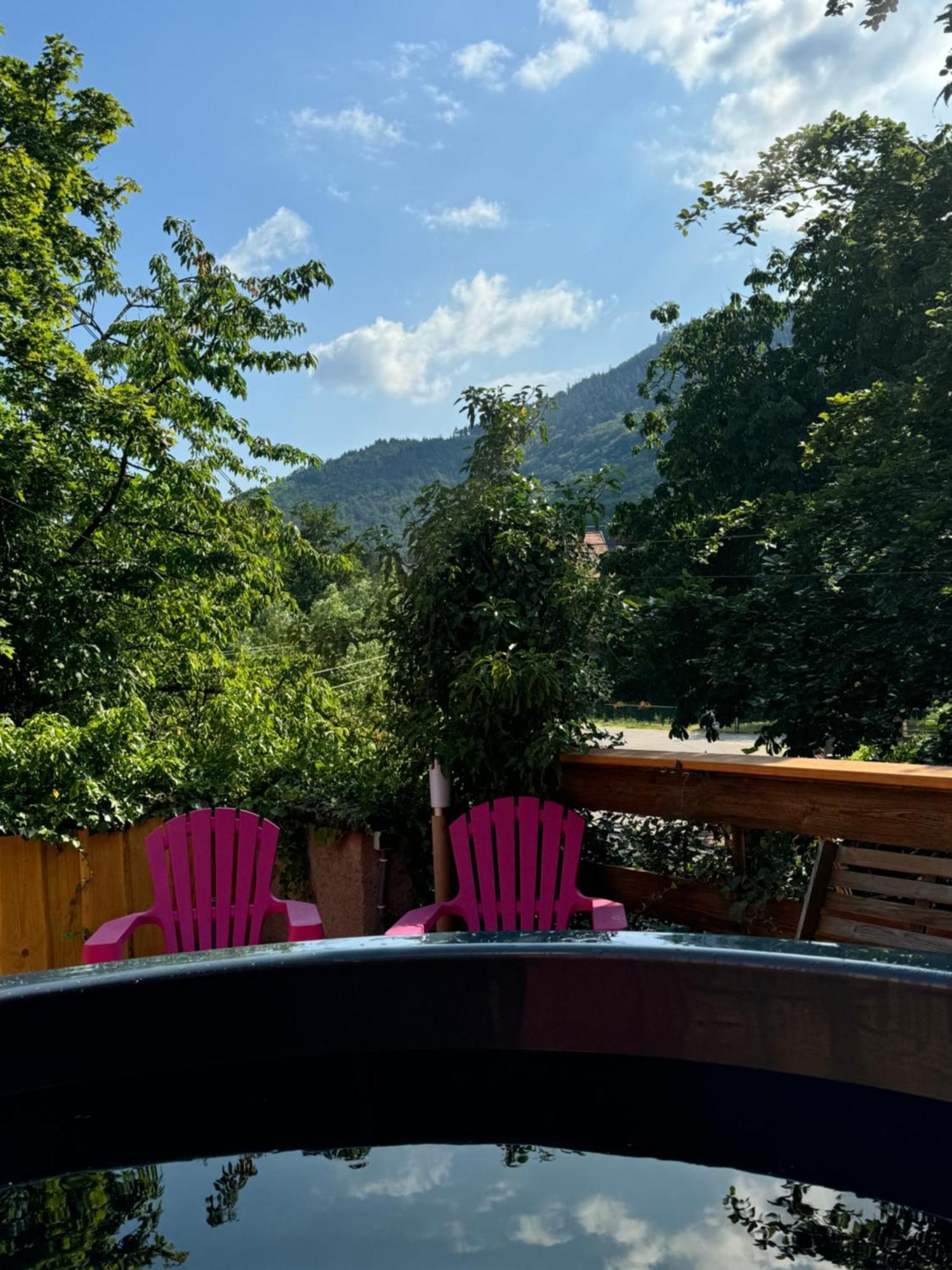 Gite Au Manoir Des Sens Avec Bain Nordique Jacuzzi Bergheim Εξωτερικό φωτογραφία